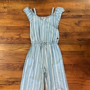 BEBE Girls Pantsuit Jumpsuit Jumper Romper Stripes
Dressy Occassion Church Party